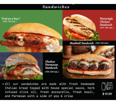 Sandwich Specials