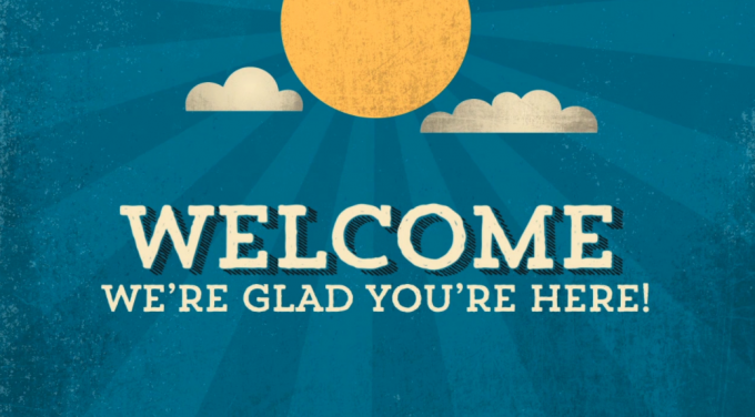welcome email